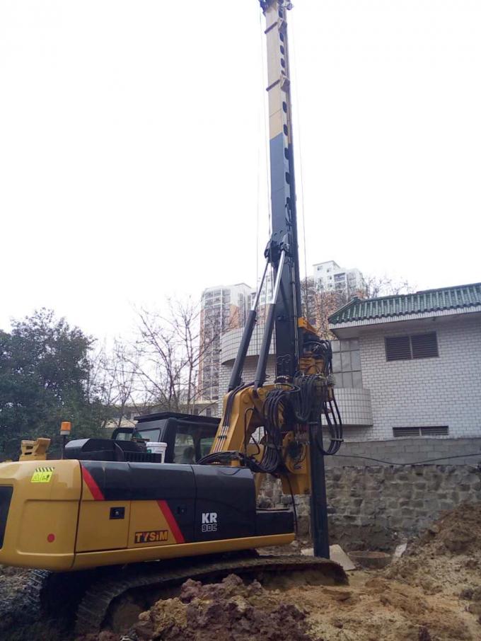 あく24mの深さの基礎油圧抗打ち工事は小さい抗打ち工事の装備のセリウム/ISO9001を装備します
