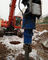 Driven Piles Construction Hydraulic Auger Drilling Equipment 20-46 Rpm Rotate Speed
