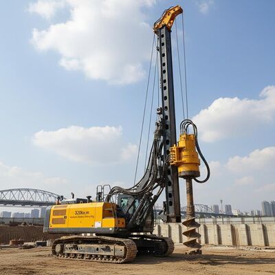 320kN.m トークス ハイドロリック回転式掘削リグ 最大深さ54mと掘削直径2500mm