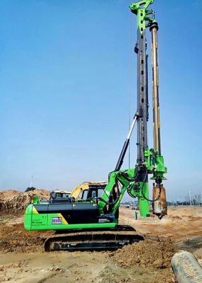 退屈する回転式は低の油圧クローラー掘削装置TYSIM KR150Cが最高を要した鋭い機械を積む。あく直径1500mm