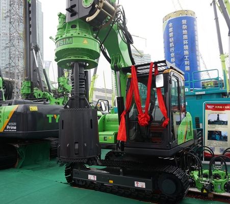 質  CE Small Rotary Piling Rig For 10m Depth 1000mm Diameter Drilling TYSIM KR40A 工場