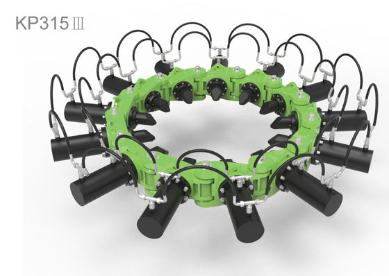 質  Crush Round Concrete Pile Head Hydraulic Pile Breaker For Excavator , Pile Diameter 300~1050mm TYSIM KP315A 工場