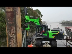 7の小さい回転式掘削装置の携帯用井戸機械Tysim Kr50 - 20t掘削機