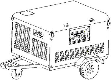 470 の L 燃料タンクの容積の携帯用水力パック 240 の L /min の最大流率