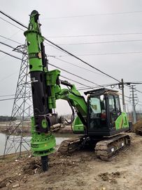 TYSIM KR40A最高回転式Drilingの装備10m/12mの最高の鋭い深さ。鋭い直径1000のmm