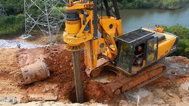 最高。125kN.mの鋭い直径1300mmの鋭い深さ37m/45m TYSIM KR125Aの回転式掘削装置にトルクを与えて下さい