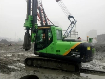 掘削深さ 83m 回転式積み木機 直径 2500Mm トーク 360 KN.M KR360c 回転式積み木機