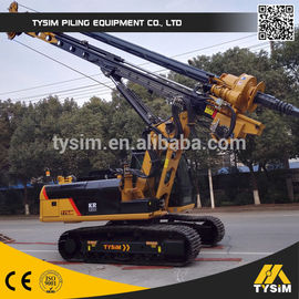 最高小型基礎掘削装置Tysim KR125A。最高鋭い深さ43m。あく直径1300mmの安定性が高い安価