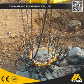 円形油圧山のブレーカ、最高300mm - 1050mmの直径。シリンダー20L/min