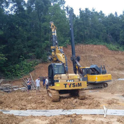 別の構造の層40 KN.Mの最高のトルクによって退屈させる穴の山装置のためのTYSIM KR40Aの小さい回転式積む装備