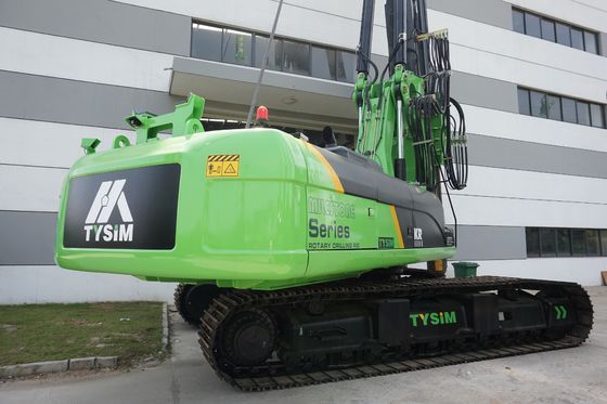 285 KN.M 80m最高連結のケリー棒試錐孔の訓練機械TYSIM KR285C。あく直径2500mm   深さ80m