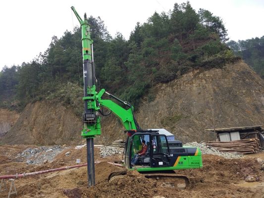 50KN油圧積む装備1200mmのあく直径20mの深さの山機械KR50A