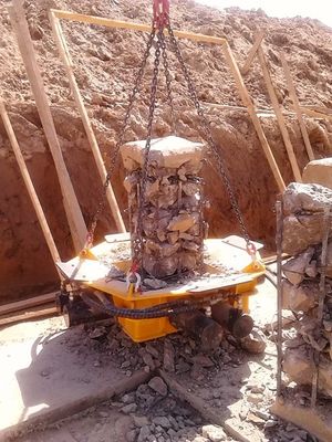 セリウムの油圧山のブレーカ、高速正方形の山の打抜き機TYSIM KP400S