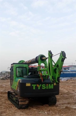直径2000mm 深さ64m 水力回転型積み台