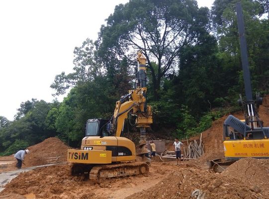 装備を積んで最高を雇いなさい。最高深さ10m。直径1000mm Tysim KR40Aのトルク45kN.mの主要なウィンチ力4.5tを引っ張るため