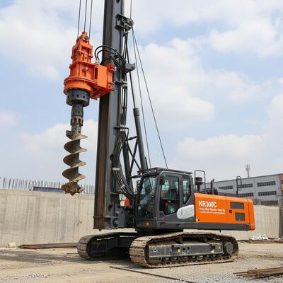 重荷用水力堆積リグ KR300C 54m 掘削深さ 2500mm 直径 320kN.m トーク