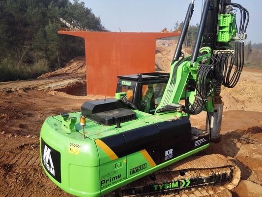 1200mm最大掘削直径と効率的な建設機器のための水力ジョイスティック制御を持つ水力堆積装置